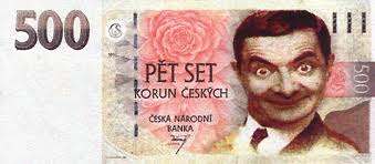 500 Kč bean